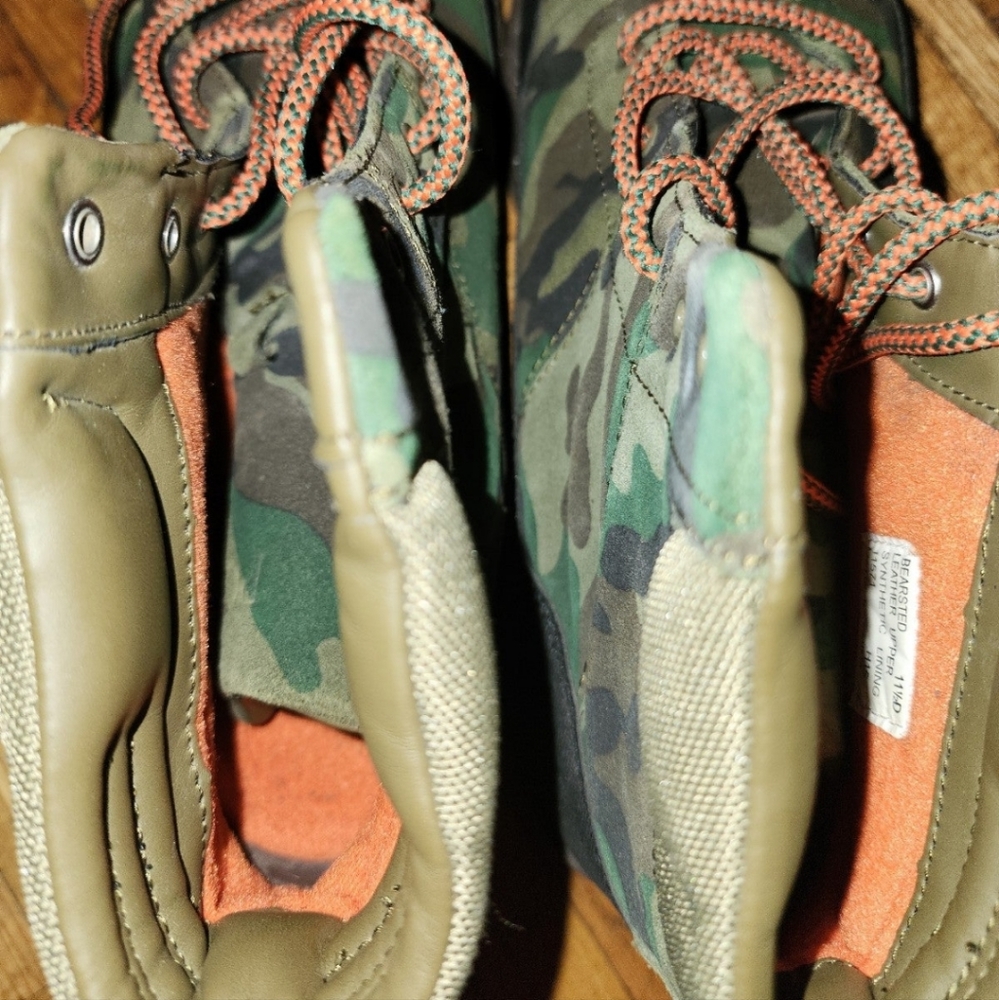 Polo Ralph Lauren Camo boots 11.5  New Without Tags - Picture 3 of 10